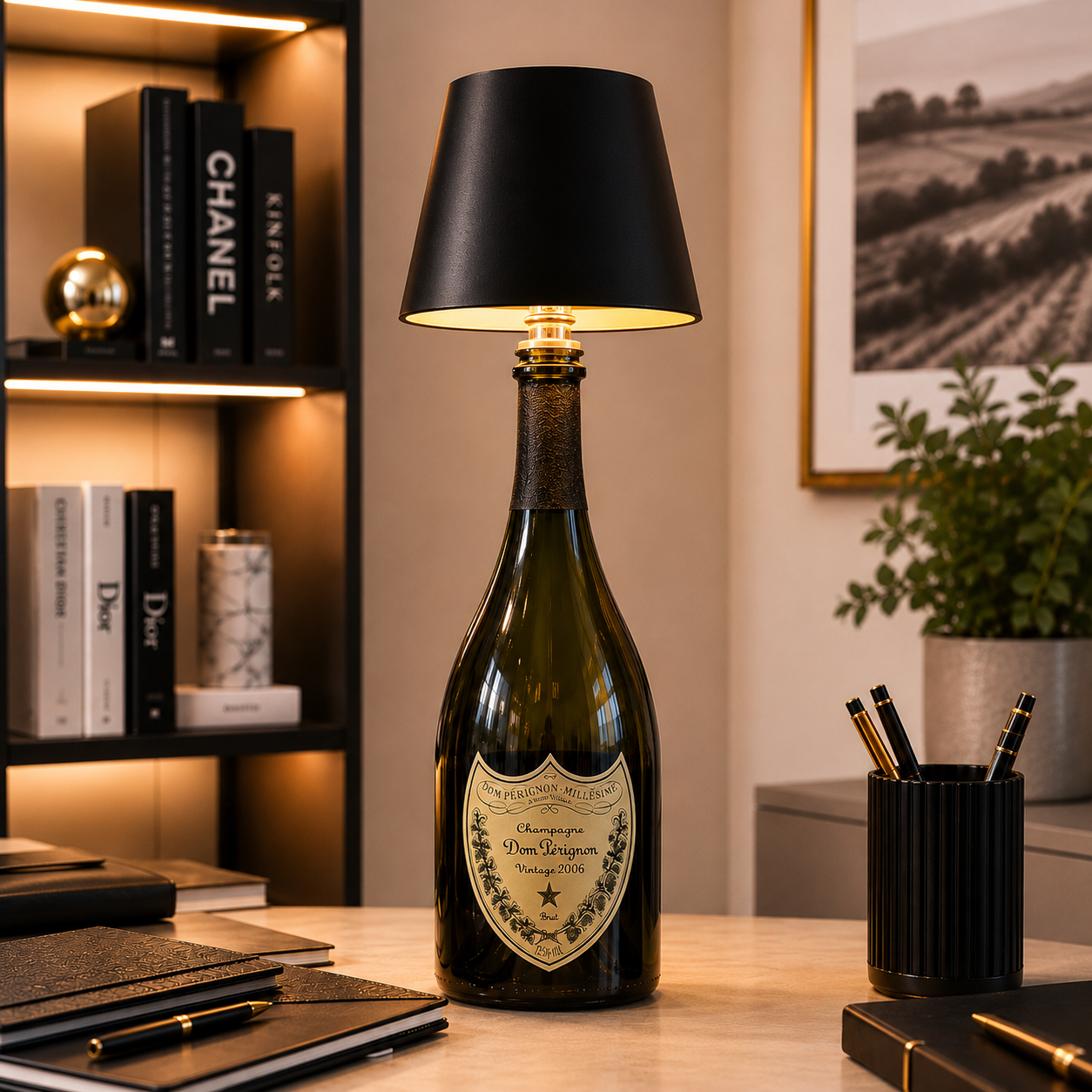 Bottle Lamps