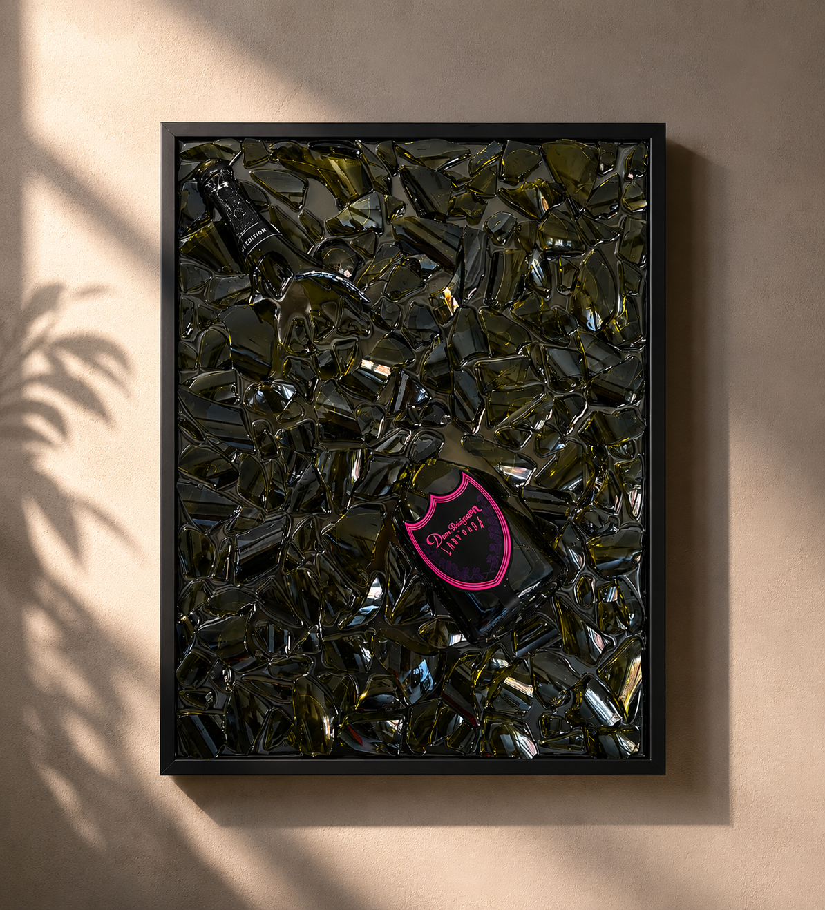 Broken Bottle Art XL