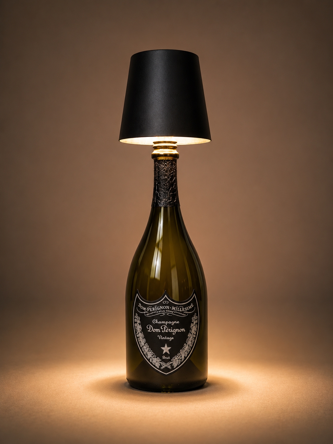 Bottle Lamp Dom Perignon White