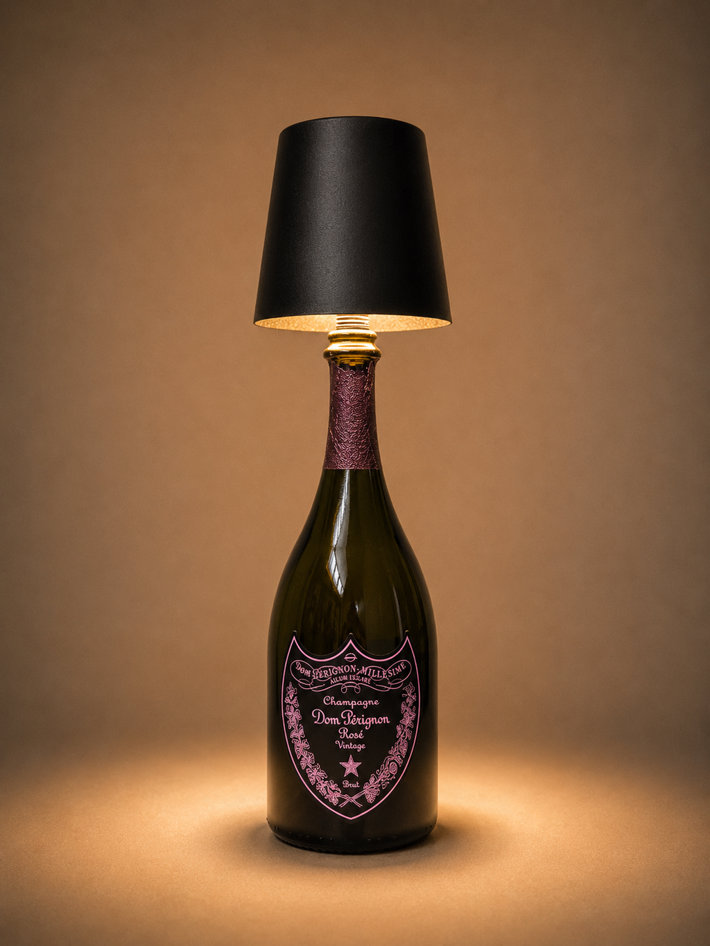 Bottle Lamp Dom Perignon Rosé