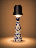 Bottle Lamp Clase Azul