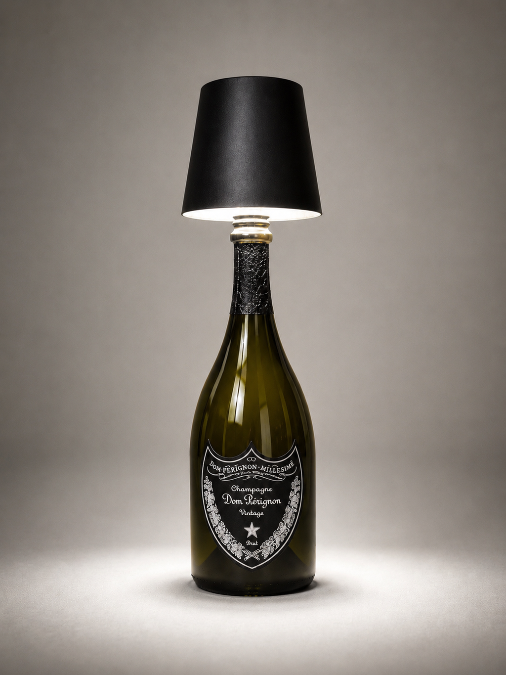 Bottle Lamp Dom Perignon White