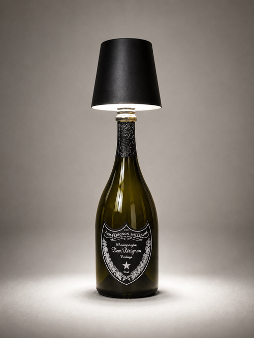 Bottle Lamp Champagne White